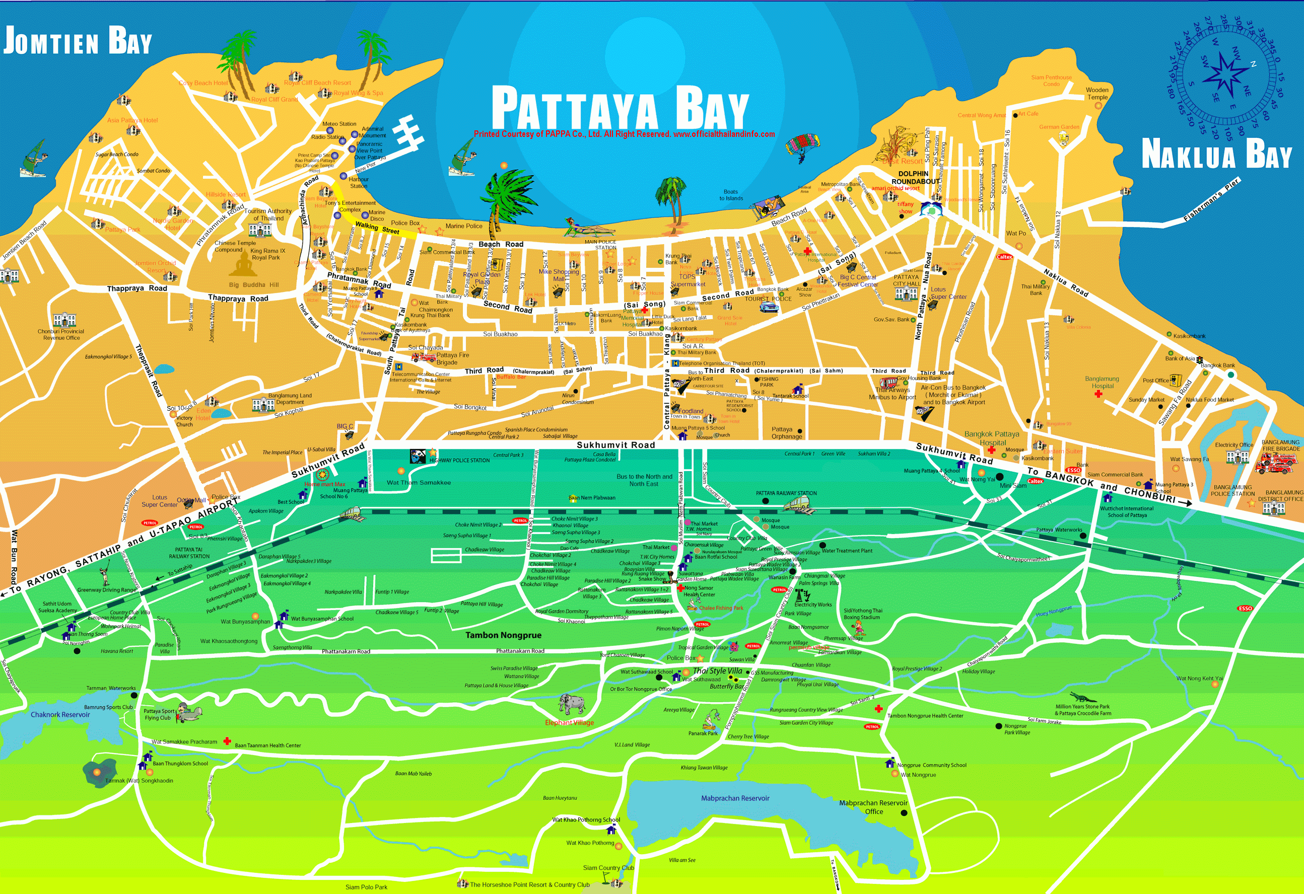 pattaya-map
